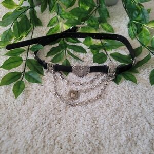 Women's Black Faux Leather Belt